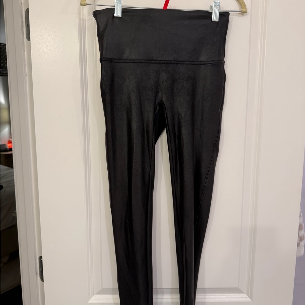 SPANX Black High-Rise Leggings